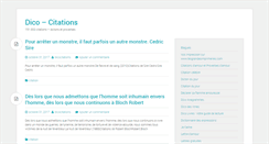 Desktop Screenshot of dico-citations.com